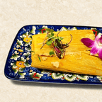 Best Corn leaf chicken tamales with chicken mole (2 pieces) in San Francisco, CA